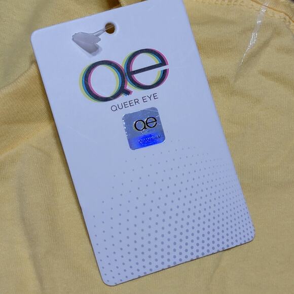 Queer Eye Yellow Unisex Tee "You Are The Party" - Size XS NWT - Picture 5 of 6